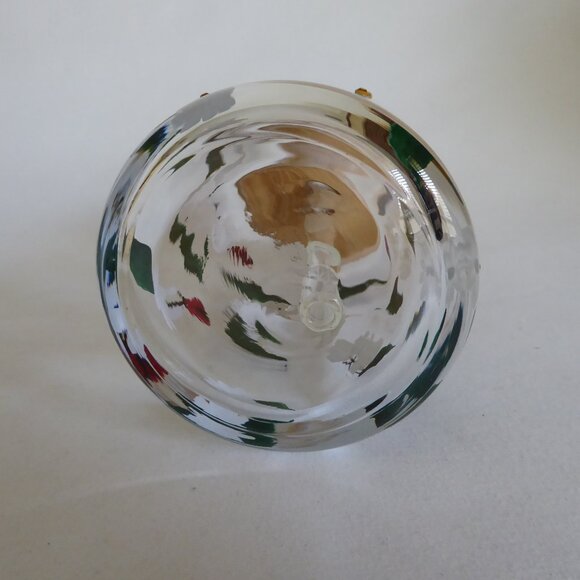 NEW 16oz HAND PAINTED DAISY FLOWER LADY BUGS BEJEWELED GLASS SIPPER W/ STRAW - Picture 10 of 13